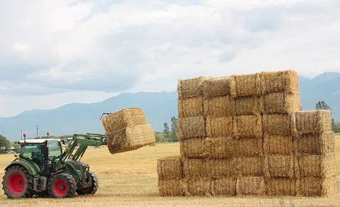 Crop baling