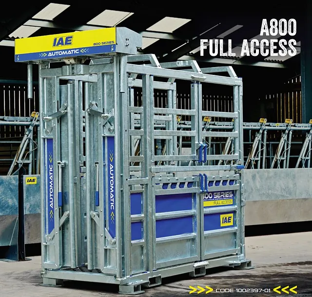 A800 Cattle Crush Nigel Farr Farm Services Livestock handling equipment