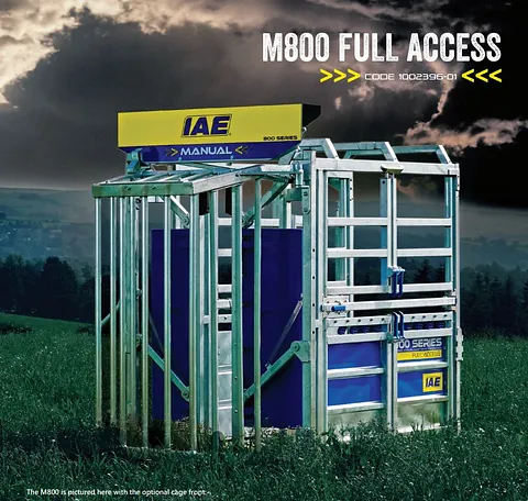 M800 Cattle Crush Nigel Farr Farm Services Livestock handling equipment